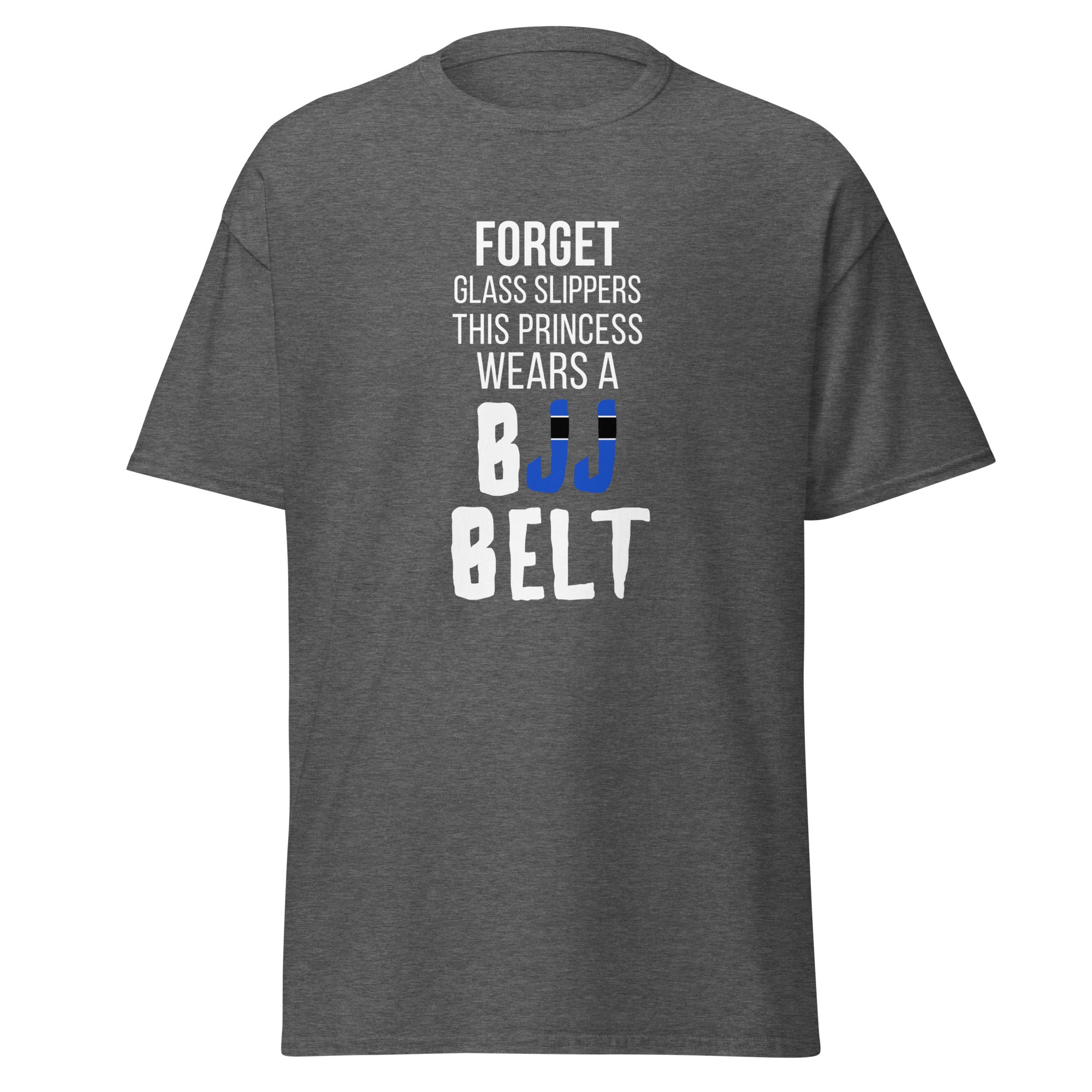 Forget glass slippers, this princess wears a BJJ Belt Unisex T-shirt-Teelime | shirts-hoodies-mugs