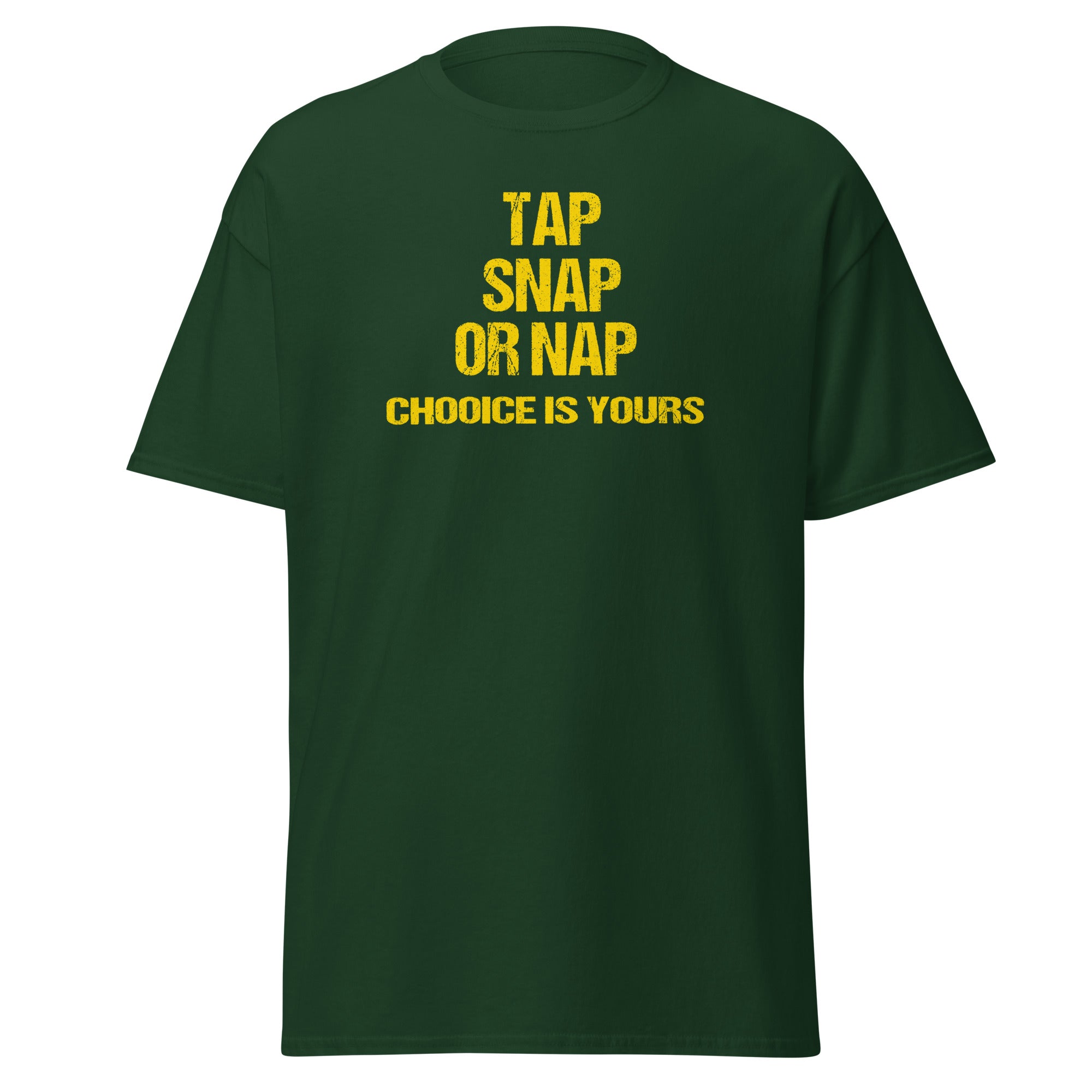 Tap, Snap or Nap Unisex T-shirt-Teelime | shirts-hoodies-mugs