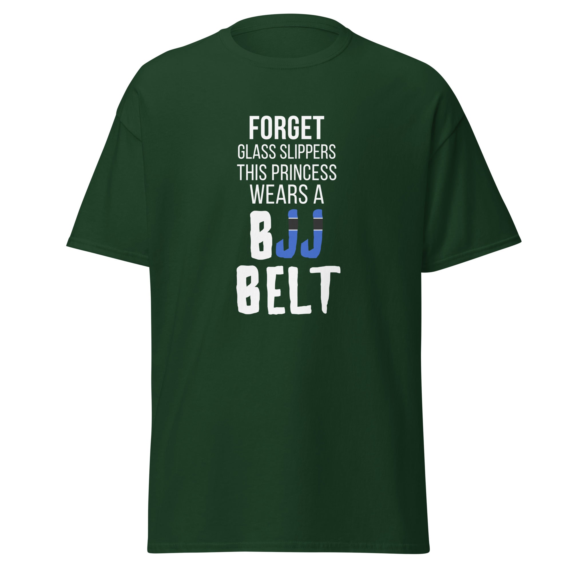 Forget glass slippers, this princess wears a BJJ Belt Unisex T-shirt-Teelime | shirts-hoodies-mugs
