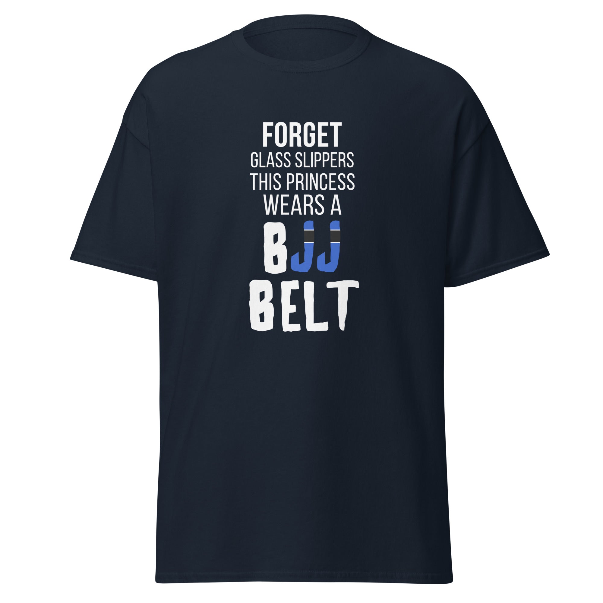 Forget glass slippers, this princess wears a BJJ Belt Unisex T-shirt-Teelime | shirts-hoodies-mugs