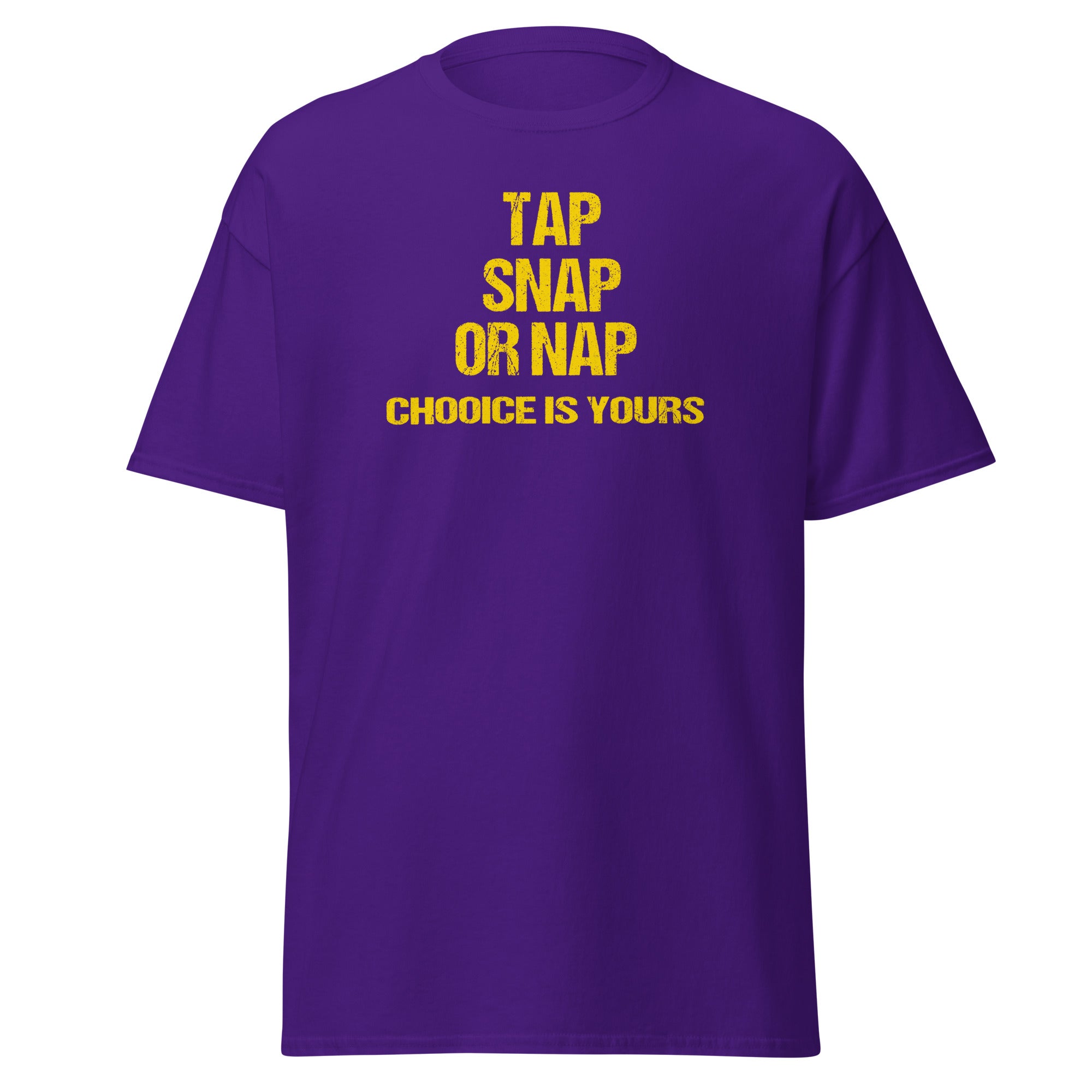 Tap, Snap or Nap Unisex T-shirt-Teelime | shirts-hoodies-mugs