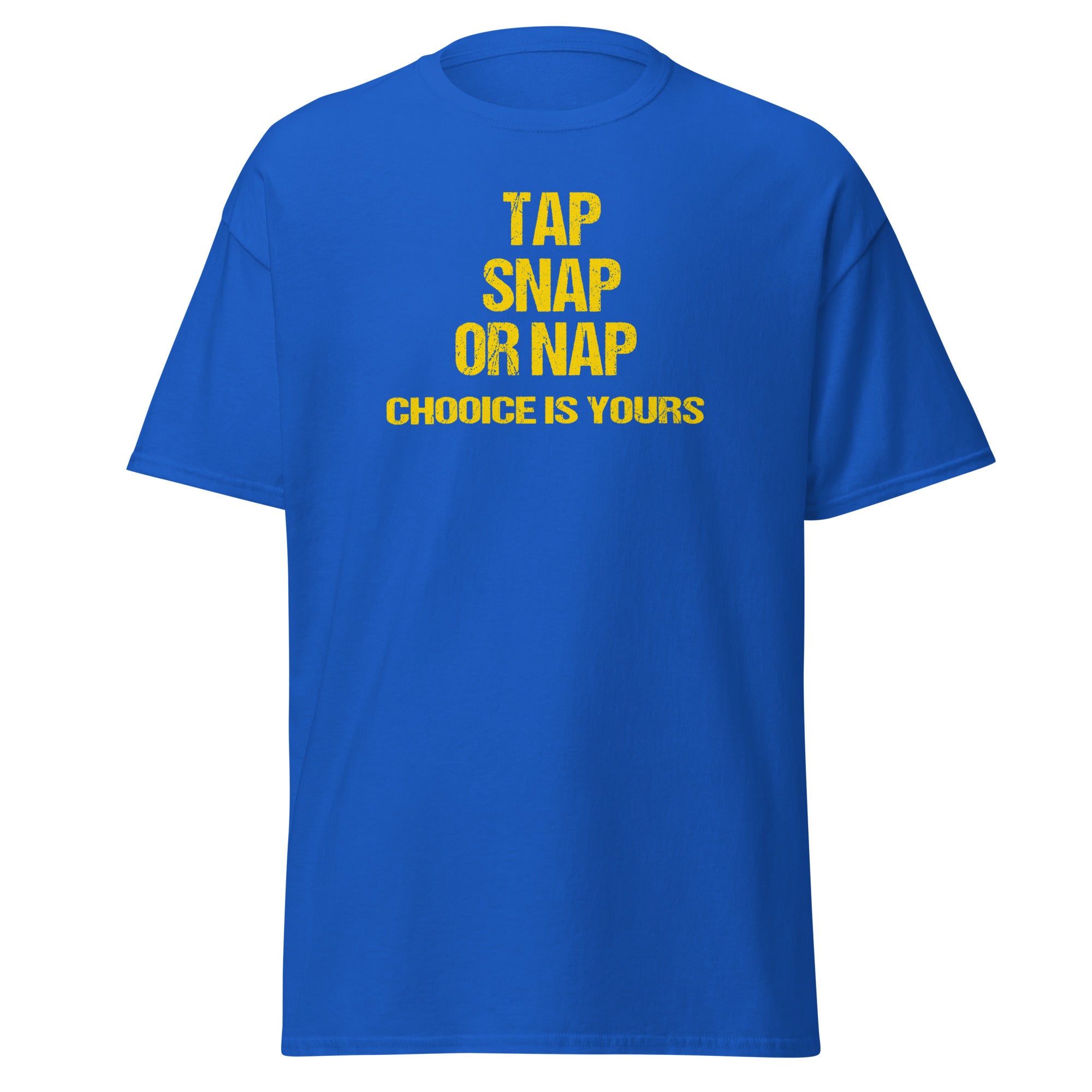 Tap, Snap or Nap Unisex T-shirt-Teelime | shirts-hoodies-mugs