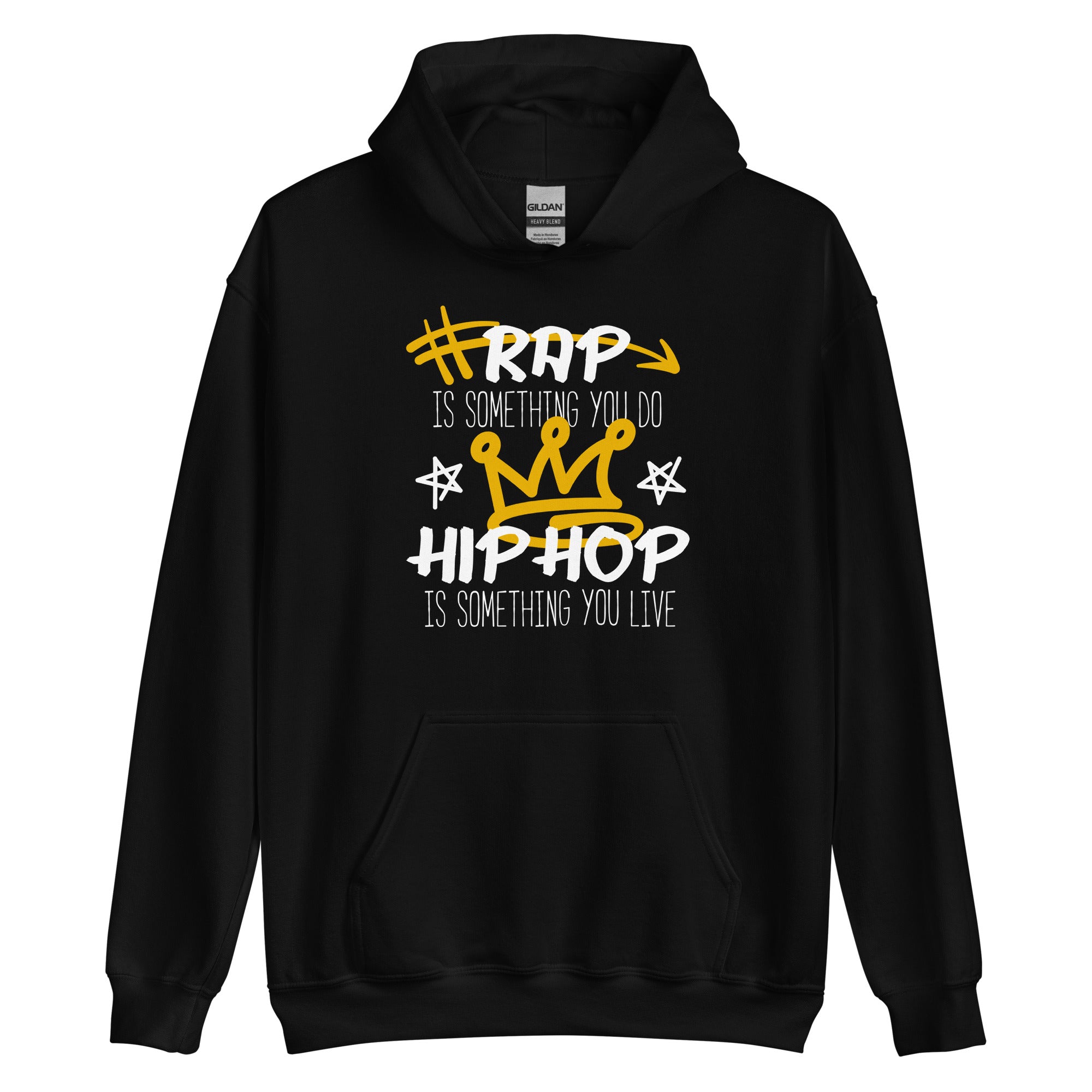 Rap is something you do Hip Hop is something you live Unisex Hoodie-Teelime | shirts-hoodies-mugs