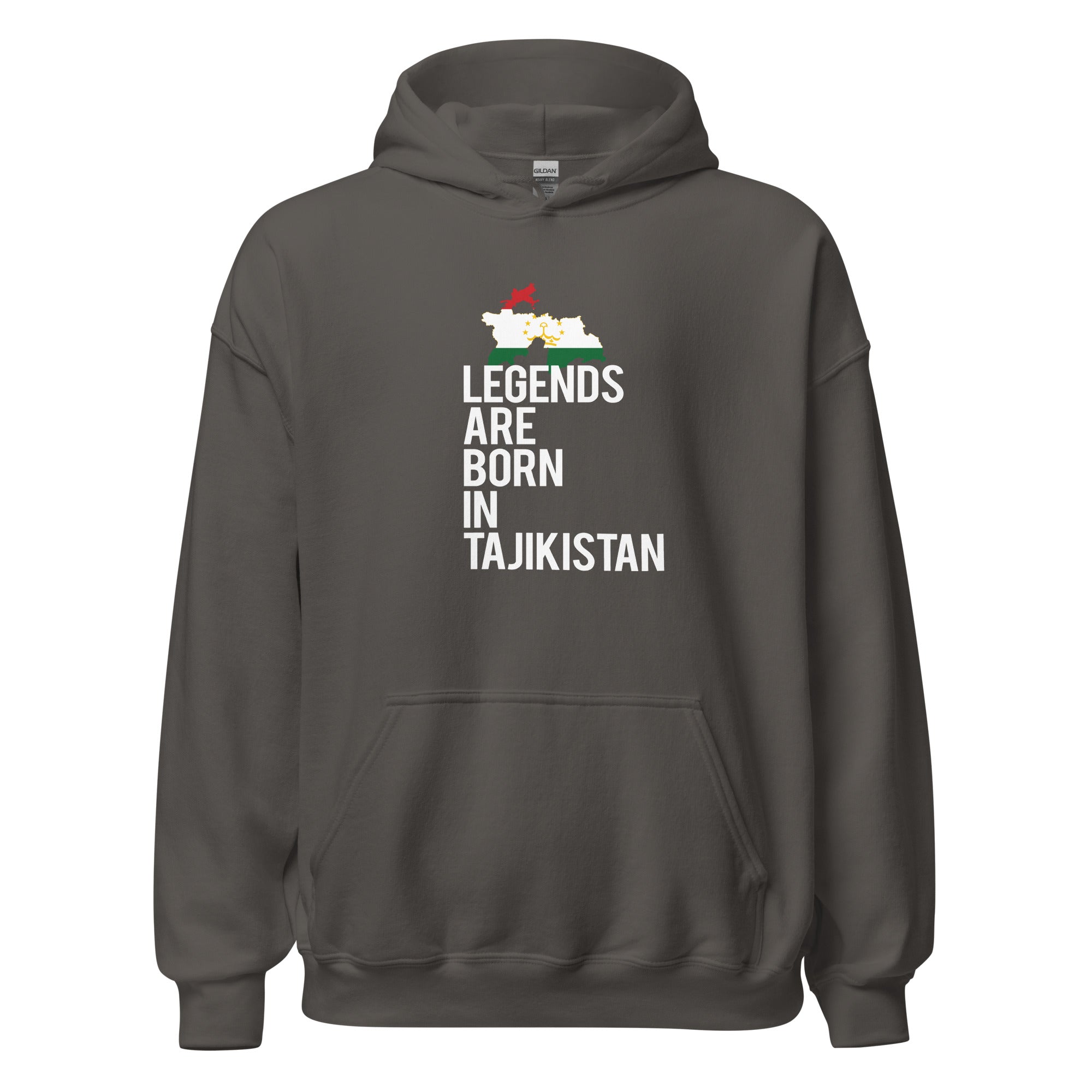 Legends are born in Tajikistan Unisex Hoodie-Teelime | shirts-hoodies-mugs