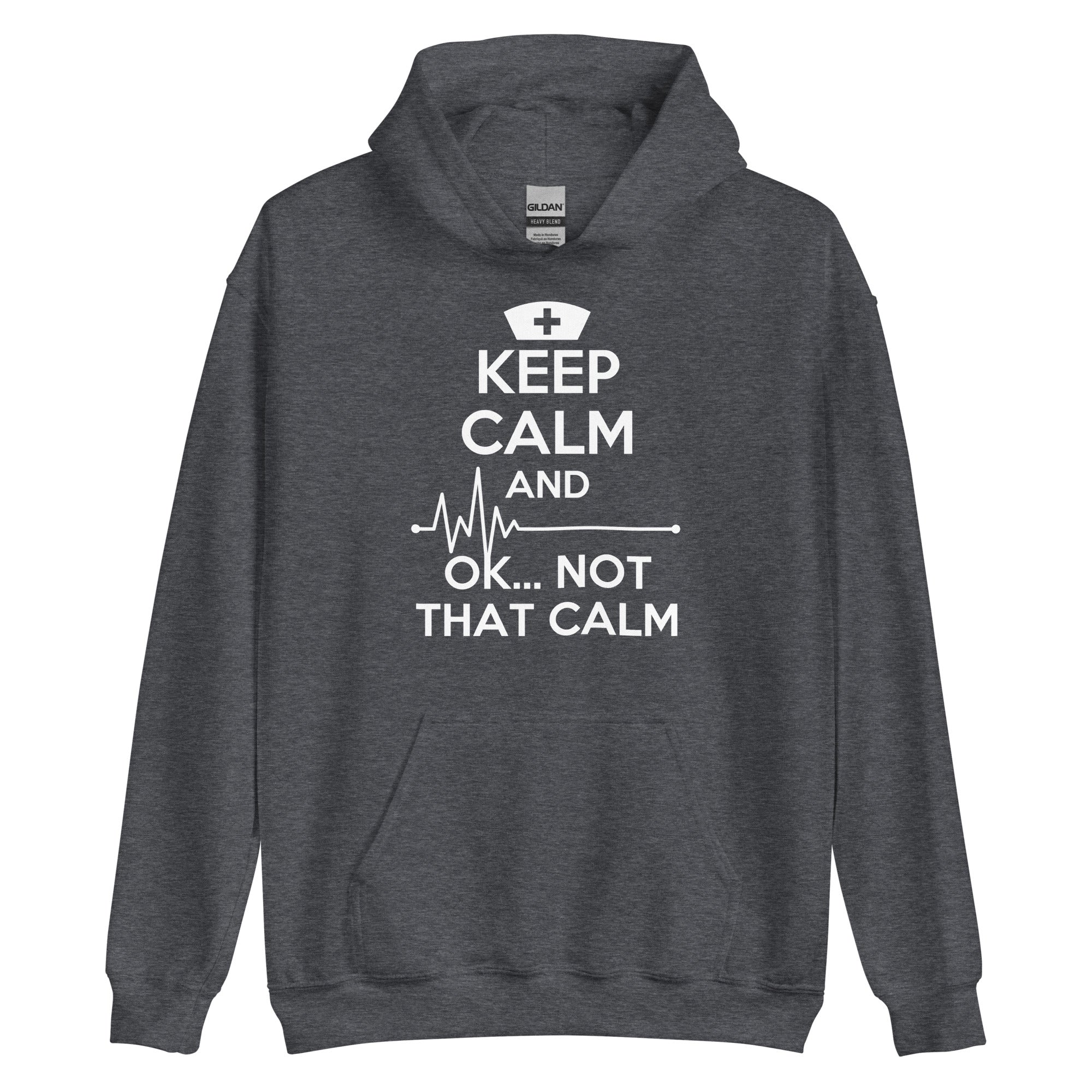 Keep Calm and ... OK ..Not That Calm Unisex Hoodie-Teelime | shirts-hoodies-mugs