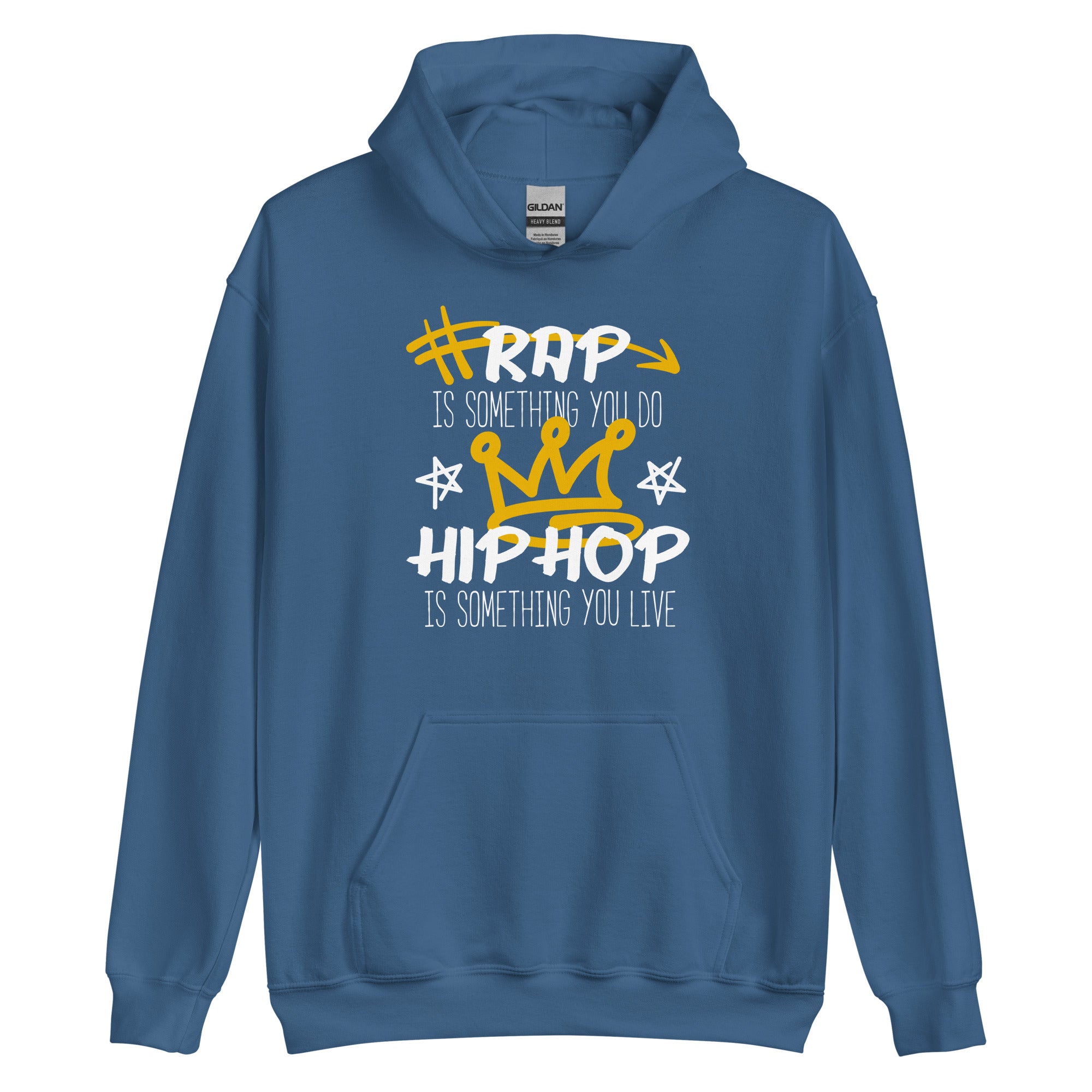 Rap is something you do Hip Hop is something you live Unisex Hoodie-Teelime | shirts-hoodies-mugs