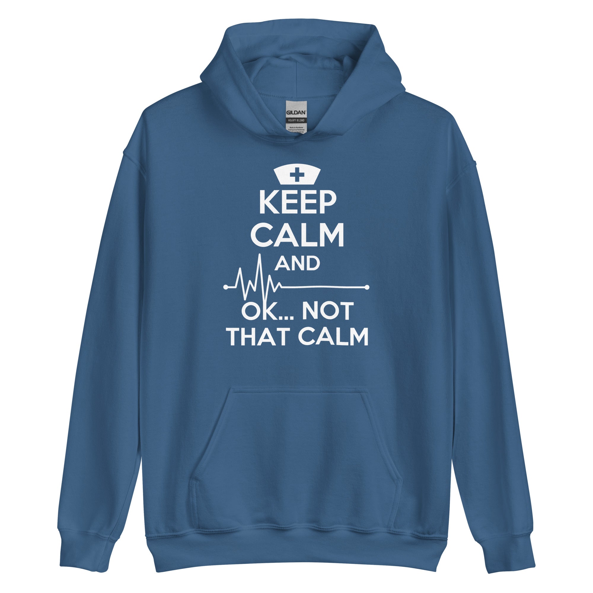 Keep Calm and ... OK ..Not That Calm Unisex Hoodie-Teelime | shirts-hoodies-mugs