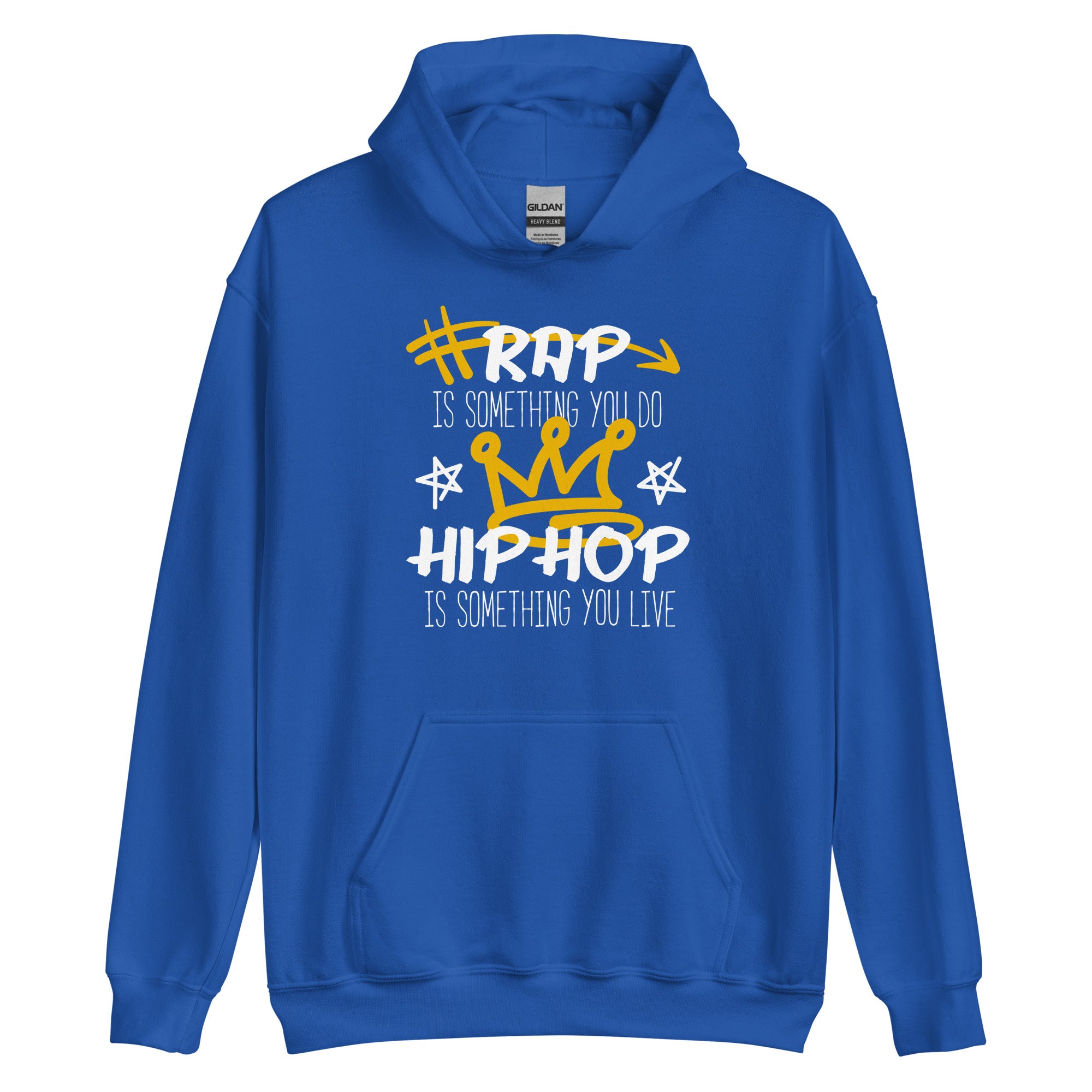 Rap is something you do Hip Hop is something you live Unisex Hoodie-Teelime | shirts-hoodies-mugs