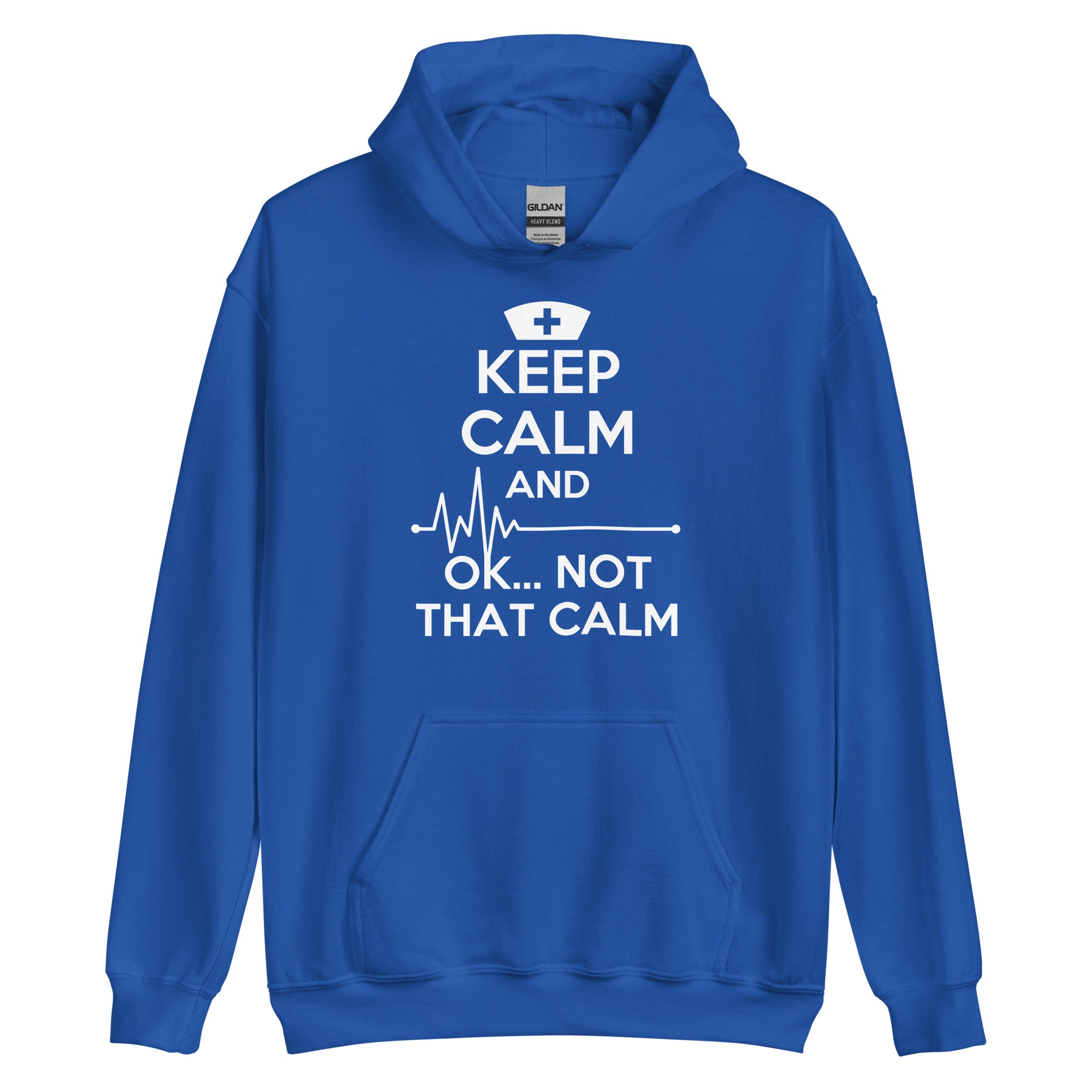 Keep Calm and ... OK ..Not That Calm Unisex Hoodie-Teelime | shirts-hoodies-mugs