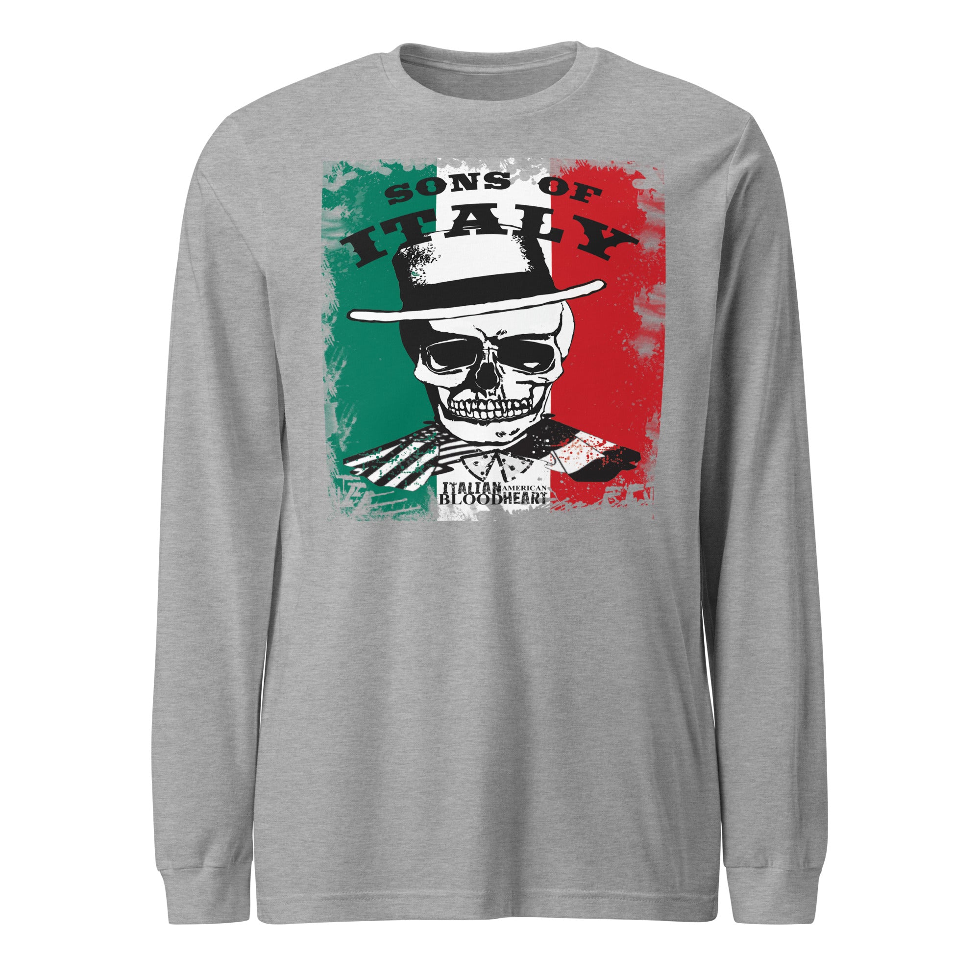 Sons of Italy Unisex Long Sleeve Tee-Teelime | shirts-hoodies-mugs