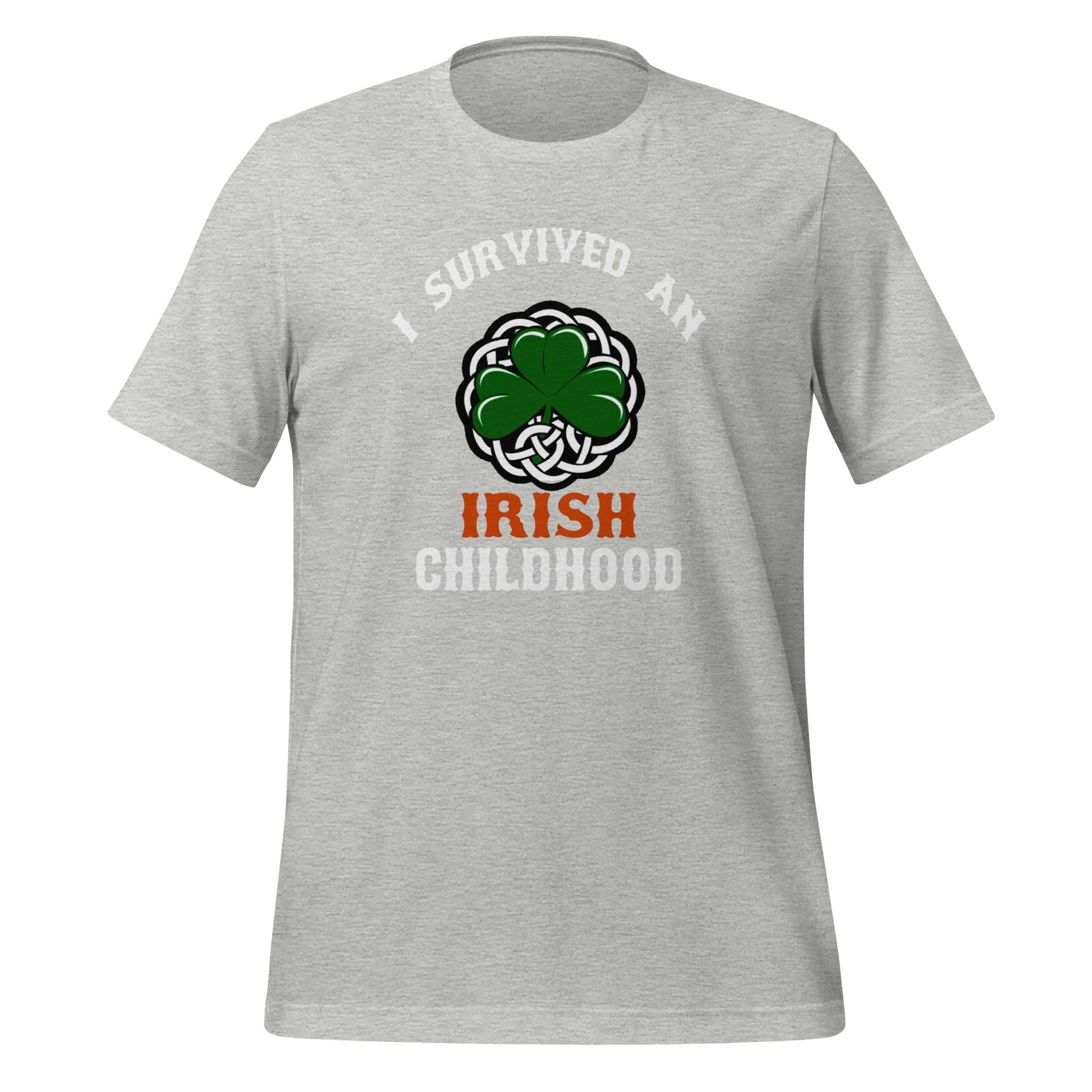 I survived an Irish Childhood Unisex t-shirt-Teelime | shirts-hoodies-mugs
