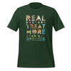 Real Doctors treat more than one species Unisex T-shirt-Teelime | shirts-hoodies-mugs