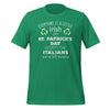 Everyone is a little Irish, Except Italians Unisex t-shirt-Teelime | shirts-hoodies-mugs