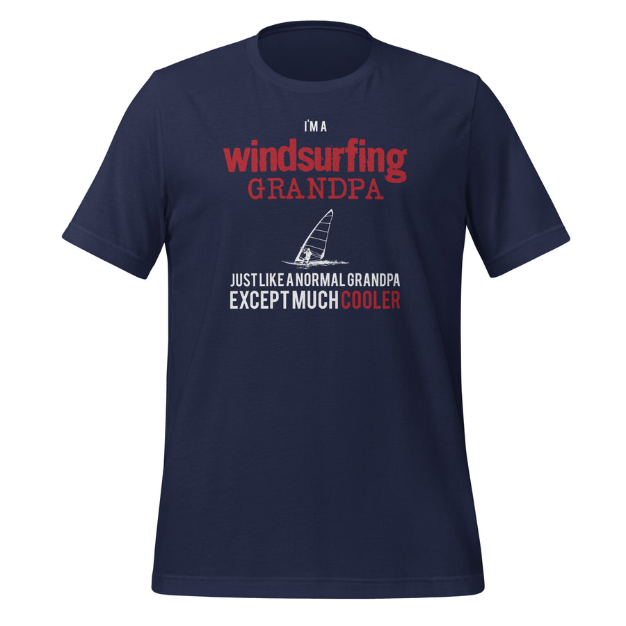 I'm a windsurfing grandpa just like a normal grandpa except much cooler Unisex T-Shirt-Teelime | shirts-hoodies-mugs