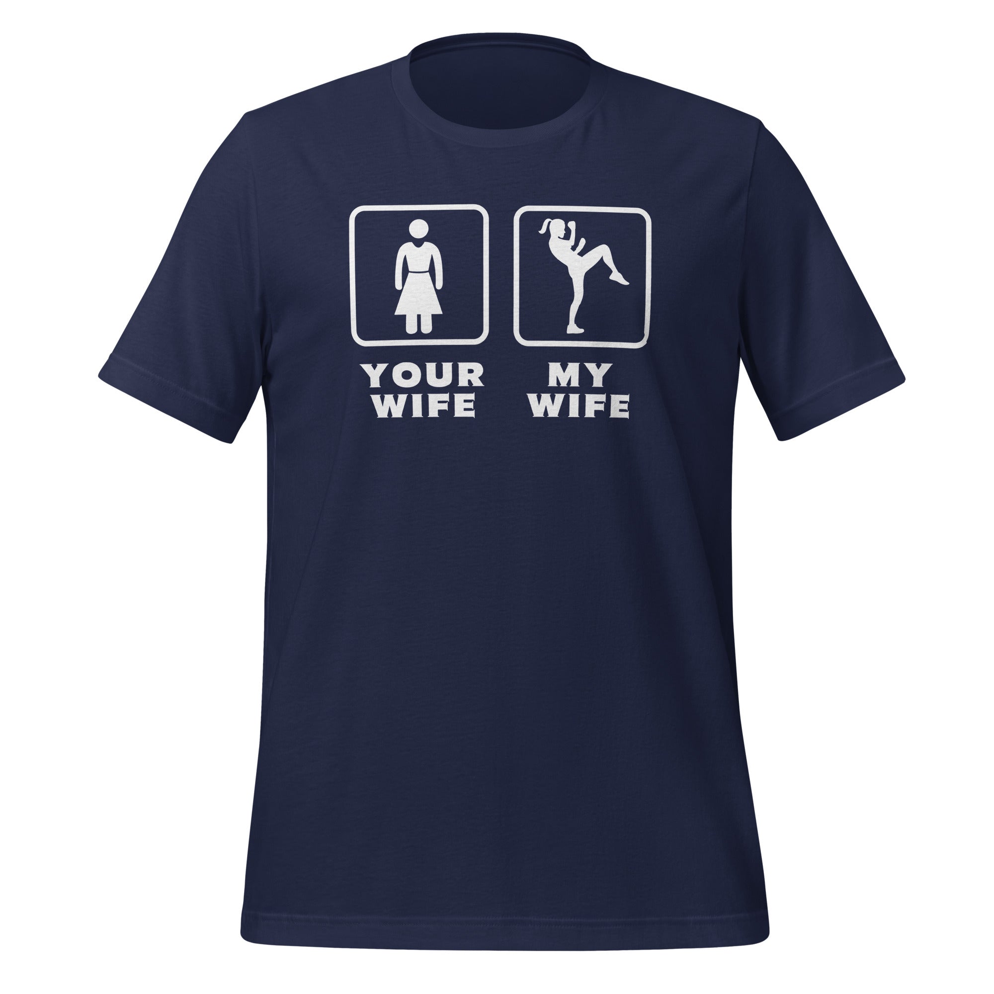Brazilian Jiu Jitsu - Your wife My wife Unisex t-shirt-Teelime | shirts-hoodies-mugs