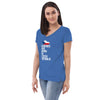 Legends are born in Czech Republic Women’s V-neck t-shirt-Teelime | shirts-hoodies-mugs