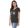 DJ - Your husband My husband Women’s recycled V-neck T-shirt-Teelime | shirts-hoodies-mugs