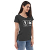 DJ - Your husband My husband Women’s recycled V-neck T-shirt-Teelime | shirts-hoodies-mugs