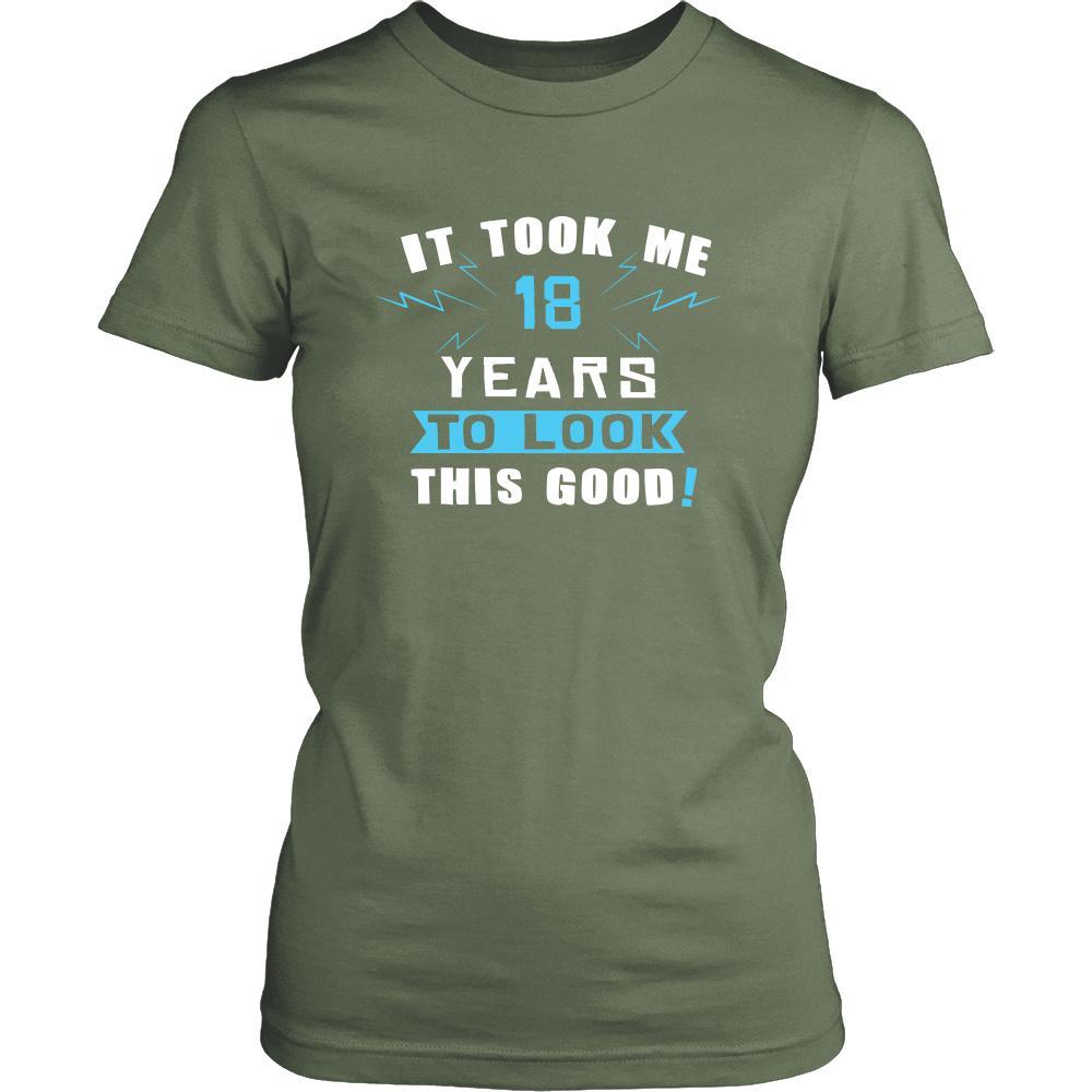 18th Birthday Shirt - It took me 18 years to look this good - Funny Gift-T-shirt-Teelime | shirts-hoodies-mugs