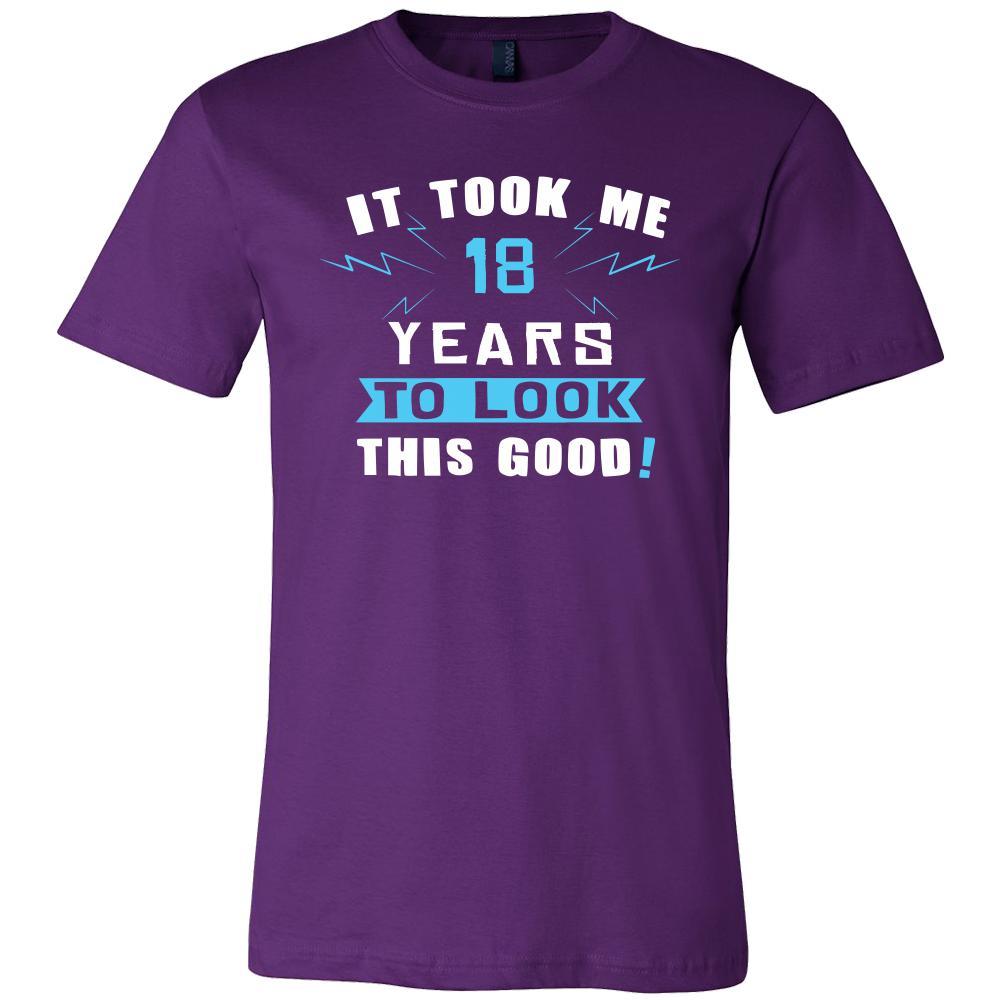18th Birthday Shirt - It took me 18 years to look this good - Funny Gift-T-shirt-Teelime | shirts-hoodies-mugs