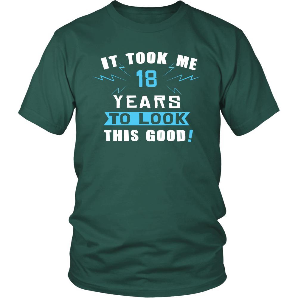 18th Birthday Shirt - It took me 18 years to look this good - Funny Gift-T-shirt-Teelime | shirts-hoodies-mugs