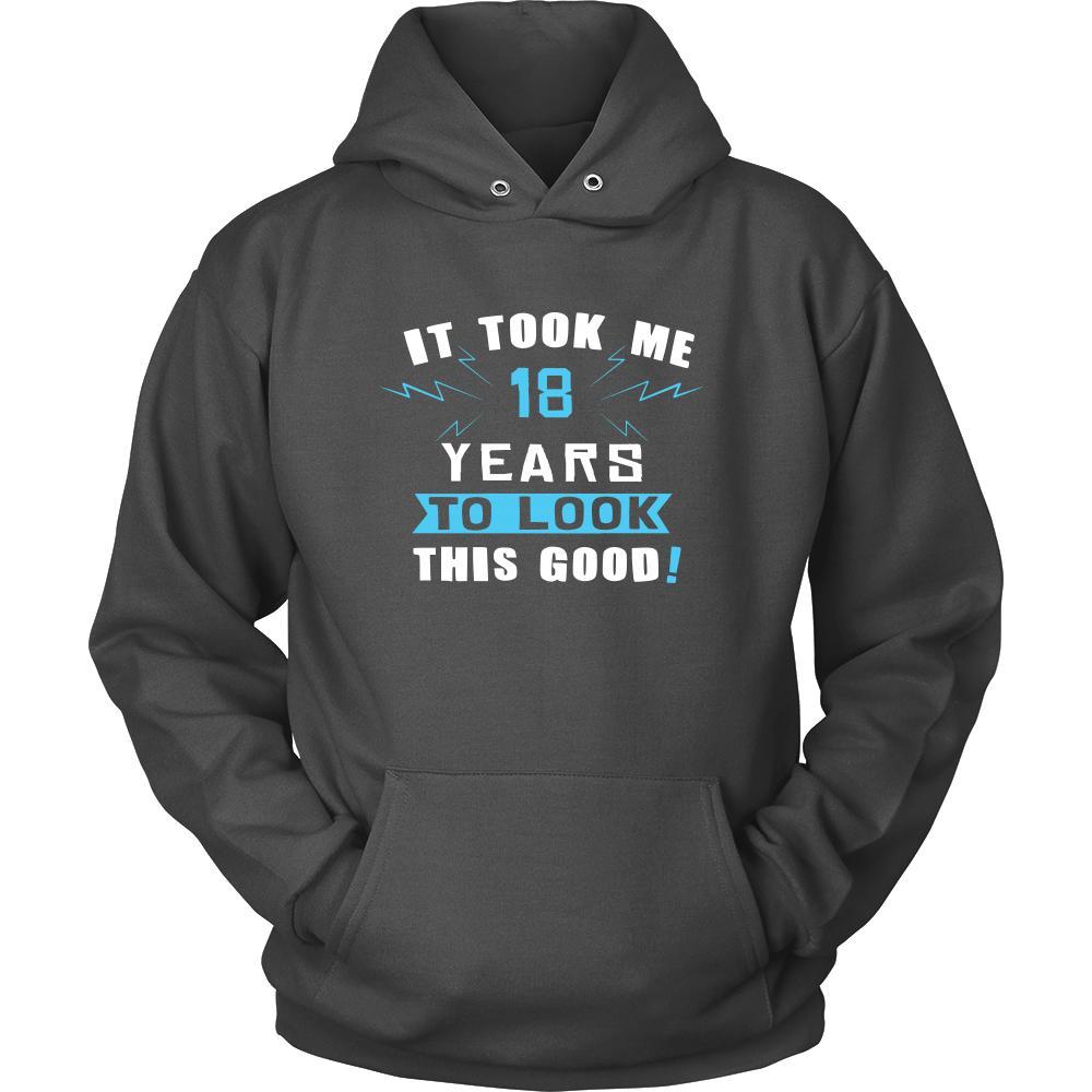 18th Birthday Shirt - It took me 18 years to look this good - Funny Gift-T-shirt-Teelime | shirts-hoodies-mugs