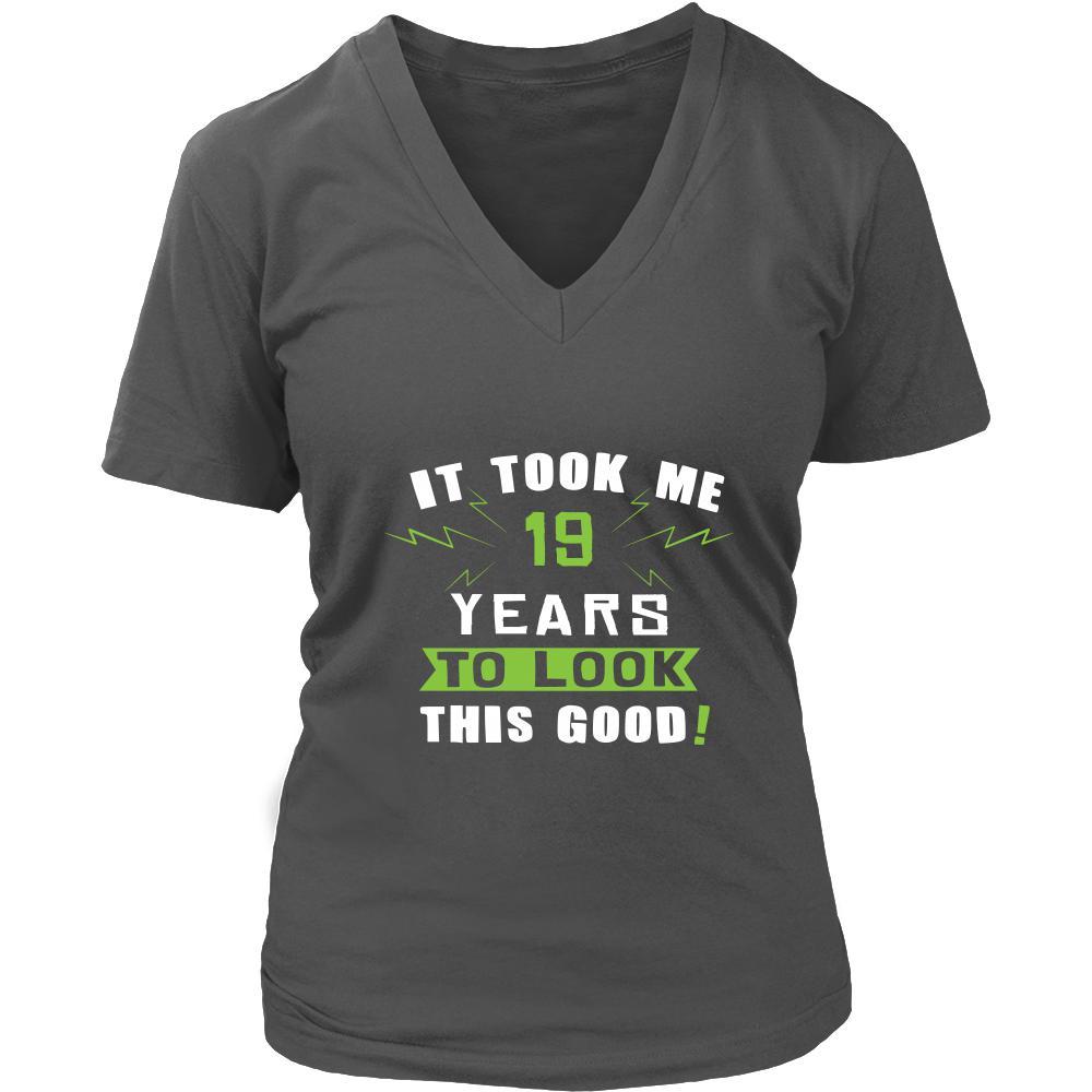 19th Birthday Shirt - It took me 19 years to look this good - Funny Gift-T-shirt-Teelime | shirts-hoodies-mugs