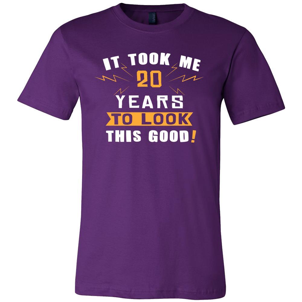 20th Birthday Shirt - It took me 20 years to look this good - Funny Gift-T-shirt-Teelime | shirts-hoodies-mugs