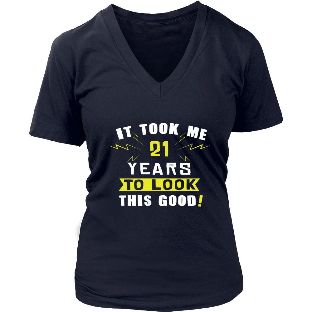 21th Birthday Shirt - It took me 21 years to look this good - Funny Gift-T-shirt-Teelime | shirts-hoodies-mugs