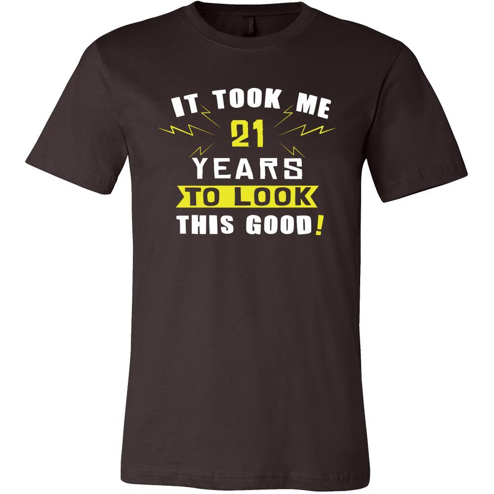 21th Birthday Shirt - It took me 21 years to look this good - Funny Gift-T-shirt-Teelime | shirts-hoodies-mugs
