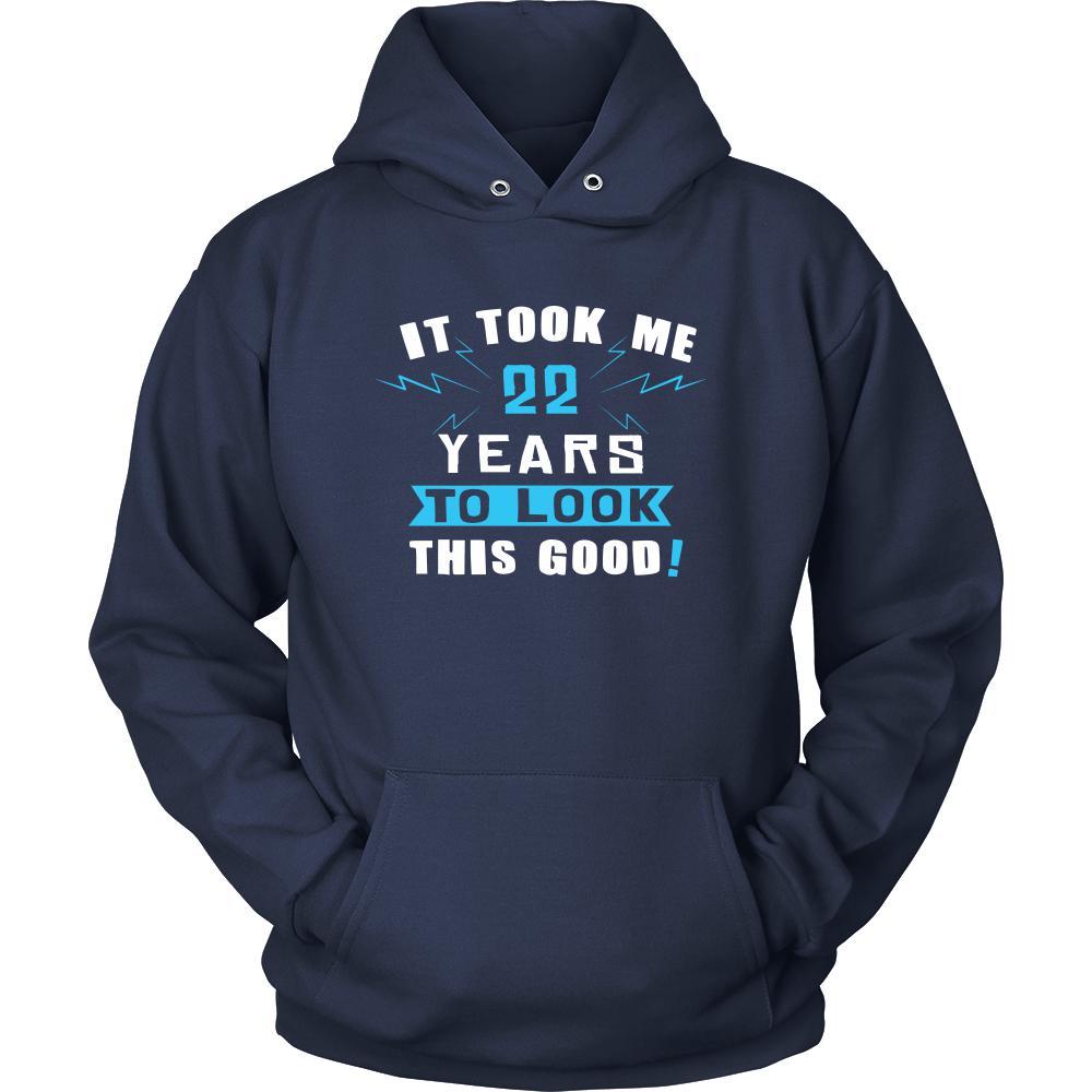 22th Birthday Shirt - It took me 22 years to look this good - Funny Gift-T-shirt-Teelime | shirts-hoodies-mugs