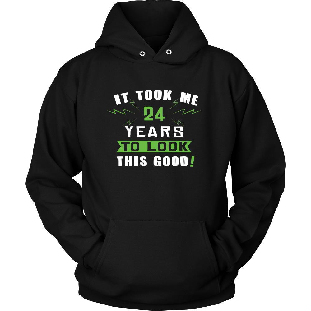 24th Birthday Shirt - It took me 24 years to look this good - Funny Gift-T-shirt-Teelime | shirts-hoodies-mugs