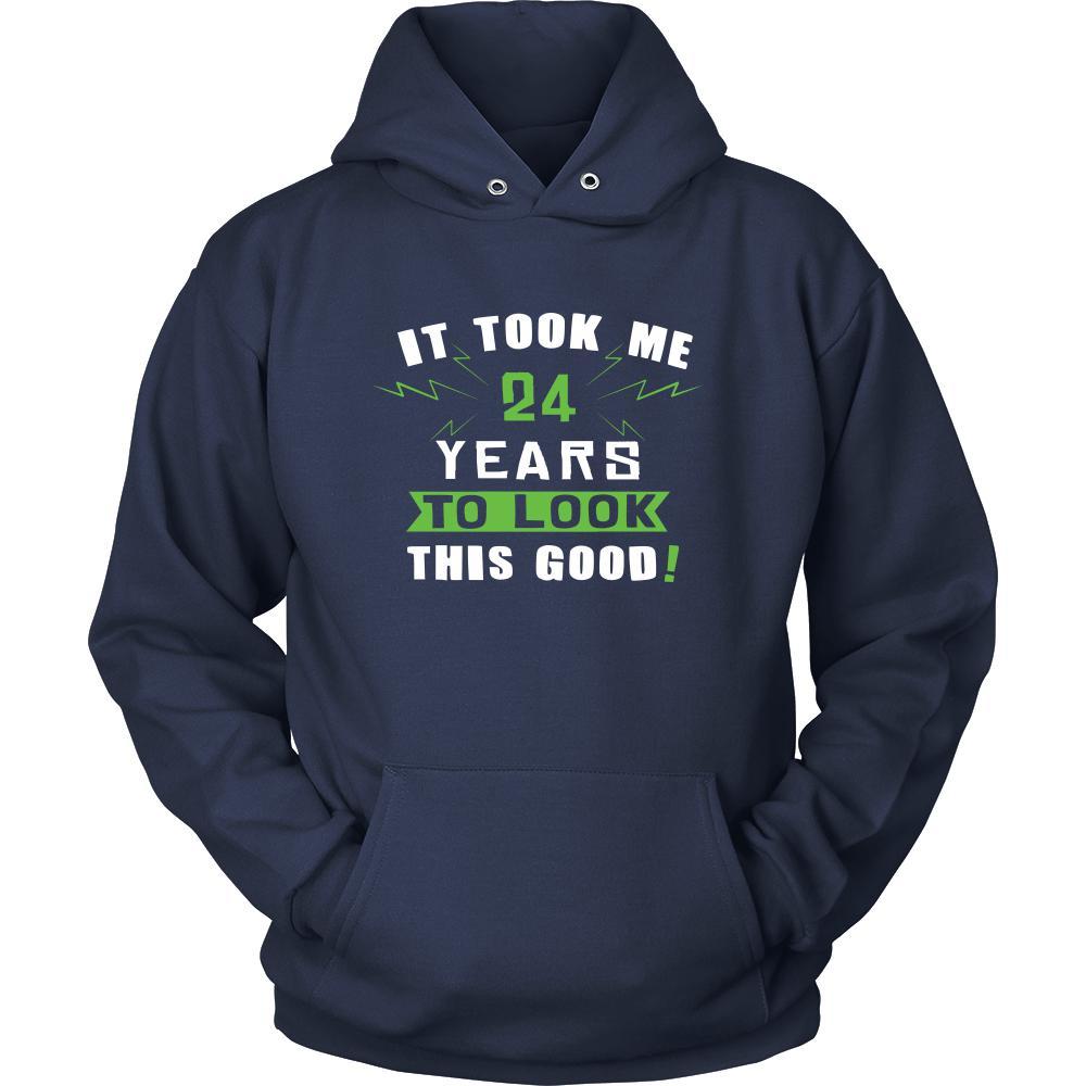 24th Birthday Shirt - It took me 24 years to look this good - Funny Gift-T-shirt-Teelime | shirts-hoodies-mugs