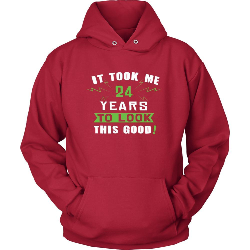 24th Birthday Shirt - It took me 24 years to look this good - Funny Gift-T-shirt-Teelime | shirts-hoodies-mugs