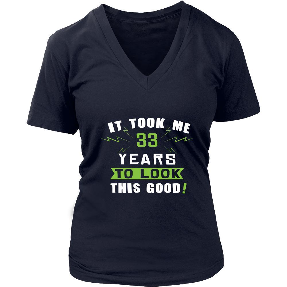 33th Birthday Shirt - It took me 33 years to look this good - Funny Gift-T-shirt-Teelime | shirts-hoodies-mugs