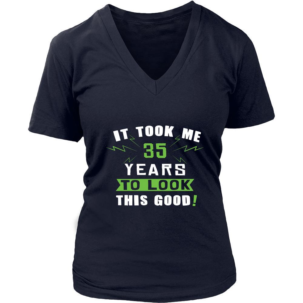 35th Birthday Shirt - It took me 35 years to look this good - Funny Gift-T-shirt-Teelime | shirts-hoodies-mugs