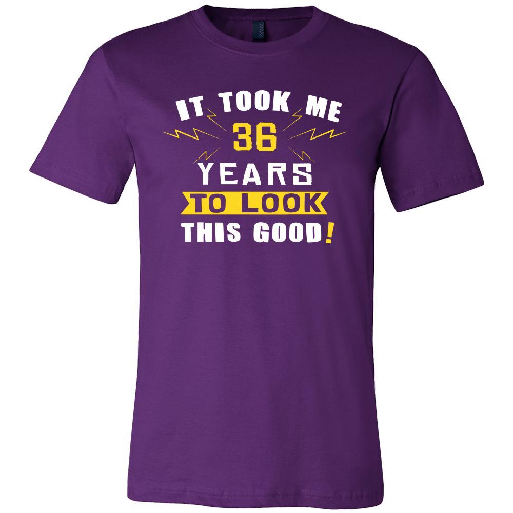 36th Birthday Shirt - It took me 36 years to look this good - Funny Gift-T-shirt-Teelime | shirts-hoodies-mugs
