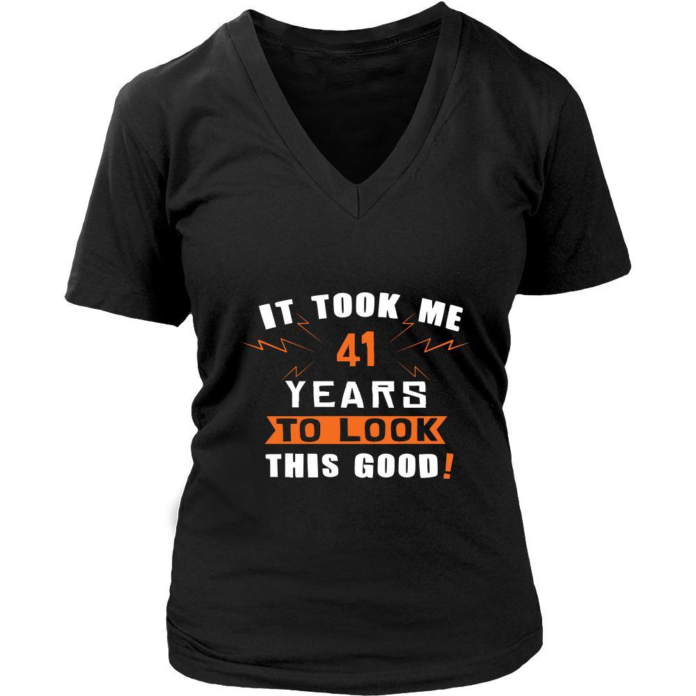 41th Birthday Shirt - It took me 41 years to look this good - Funny Gift-T-shirt-Teelime | shirts-hoodies-mugs