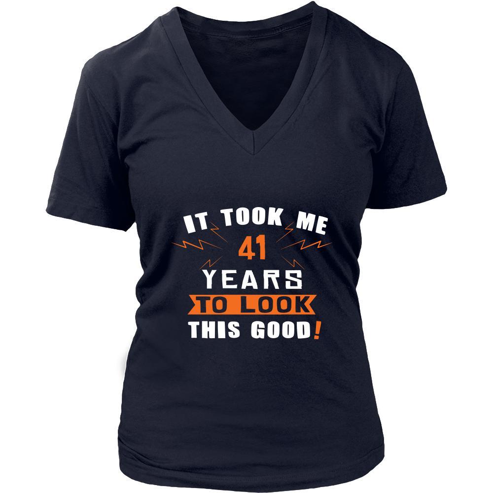41th Birthday Shirt - It took me 41 years to look this good - Funny Gift-T-shirt-Teelime | shirts-hoodies-mugs