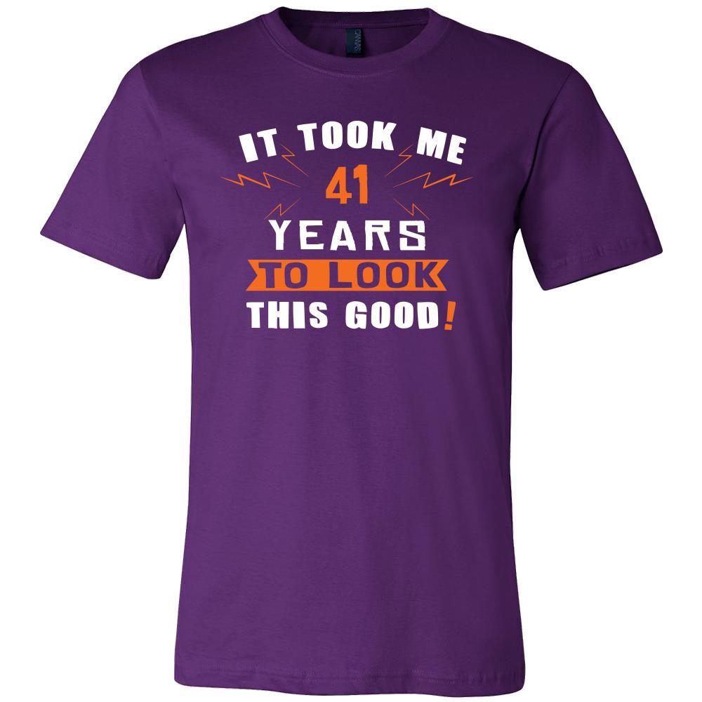 41th Birthday Shirt - It took me 41 years to look this good - Funny Gift-T-shirt-Teelime | shirts-hoodies-mugs