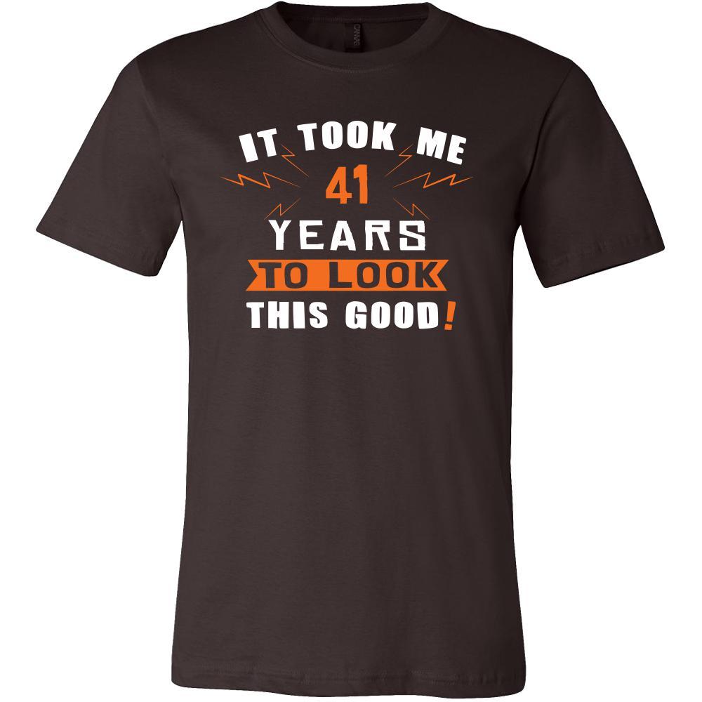 41th Birthday Shirt - It took me 41 years to look this good - Funny Gift-T-shirt-Teelime | shirts-hoodies-mugs