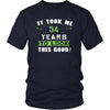 54th Birthday Shirt - It took me 54 years to look this good - Funny Gift-T-shirt-Teelime | shirts-hoodies-mugs