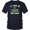 55th Birthday Shirt - It took me 55 years to look this good - Funny Gift-T-shirt-Teelime | shirts-hoodies-mugs