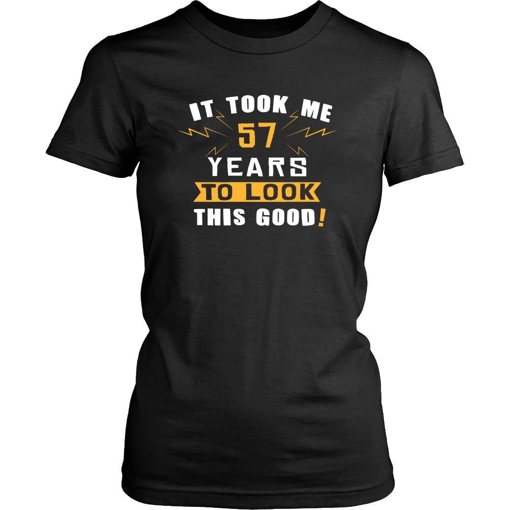 57th Birthday Shirt - It took me 57 years to look this good - Funny Gift-T-shirt-Teelime | shirts-hoodies-mugs