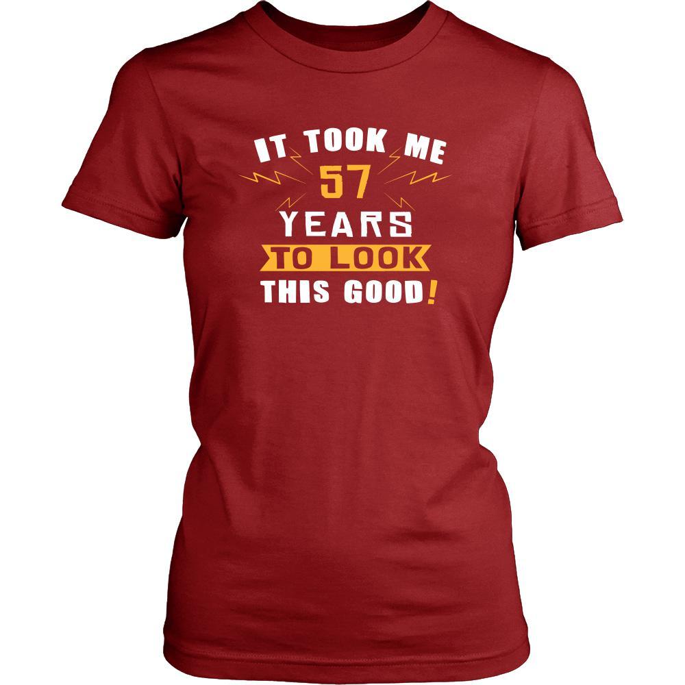 57th Birthday Shirt - It took me 57 years to look this good - Funny Gift-T-shirt-Teelime | shirts-hoodies-mugs