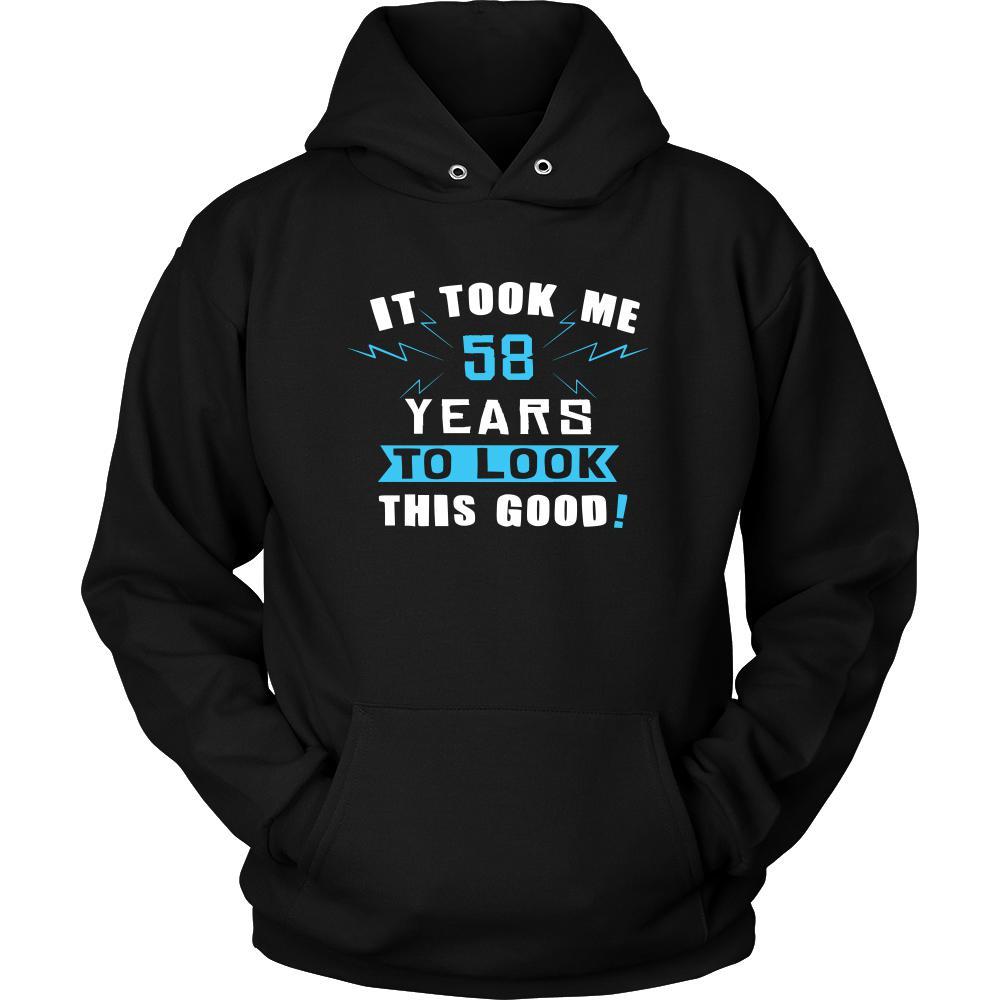58th Birthday Shirt - It took me 58 years to look this good - Funny Gift-T-shirt-Teelime | shirts-hoodies-mugs