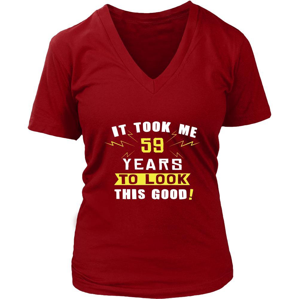 59th Birthday Shirt - It took me 59 years to look this good - Funny Gift-T-shirt-Teelime | shirts-hoodies-mugs