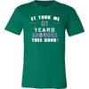 61th Birthday Shirt - It took me 61 years to look this good - Funny Gift-T-shirt-Teelime | shirts-hoodies-mugs