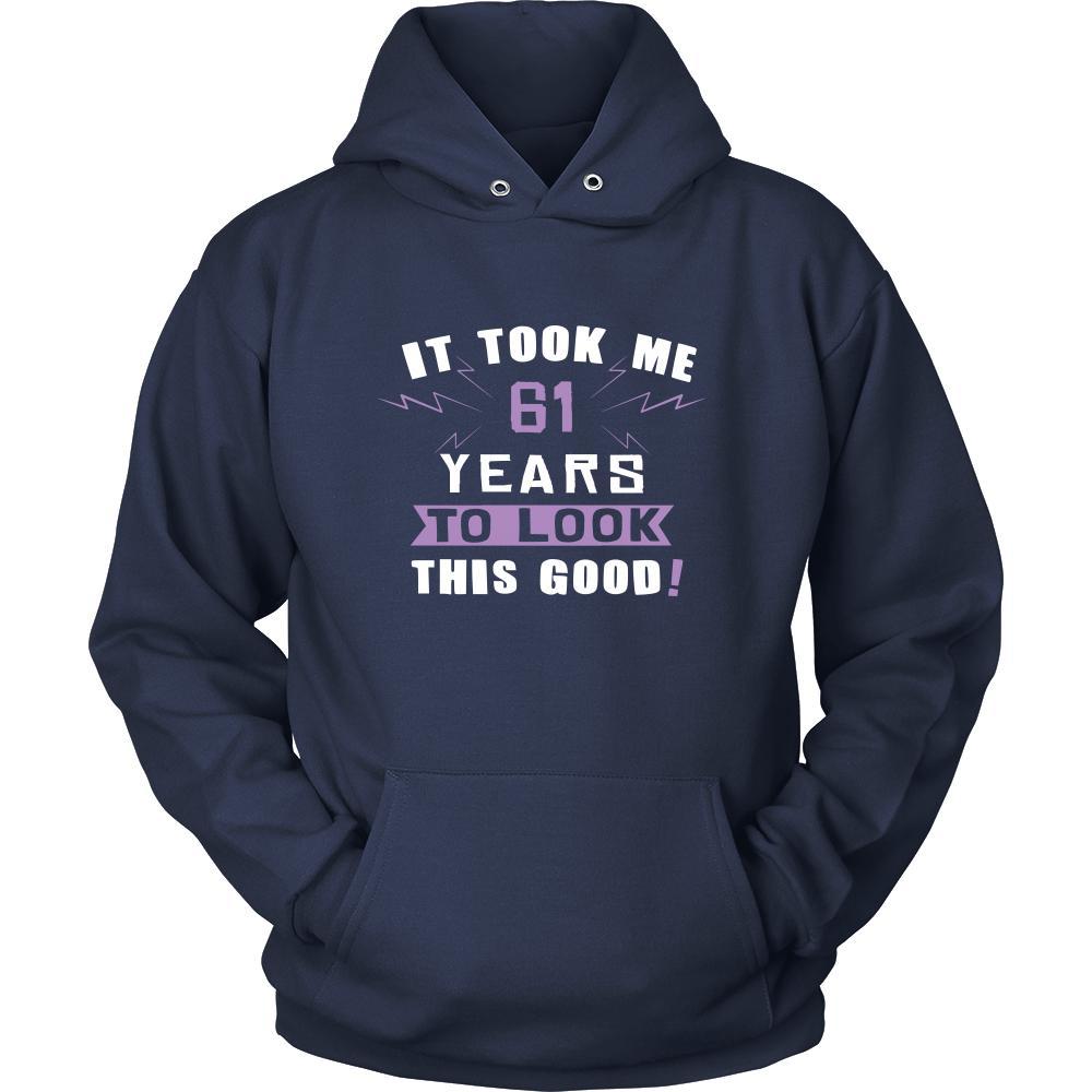 61th Birthday Shirt - It took me 61 years to look this good - Funny Gift-T-shirt-Teelime | shirts-hoodies-mugs