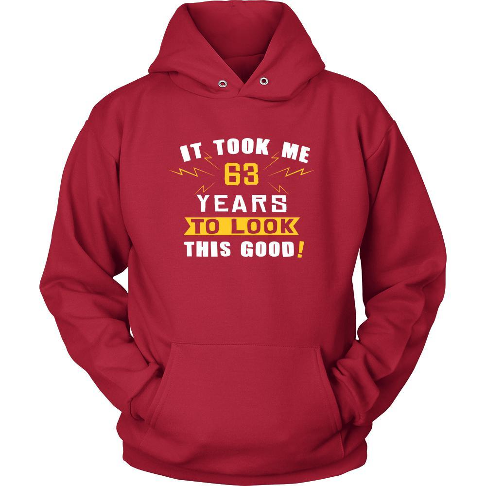 63th Birthday Shirt - It took me 63 years to look this good - Funny Gift-T-shirt-Teelime | shirts-hoodies-mugs